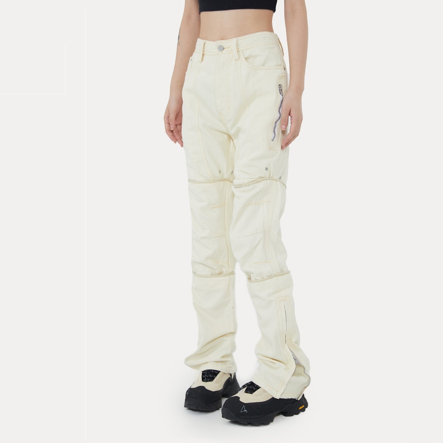 Women’s Retro Street Camouflage Cargo Trousers