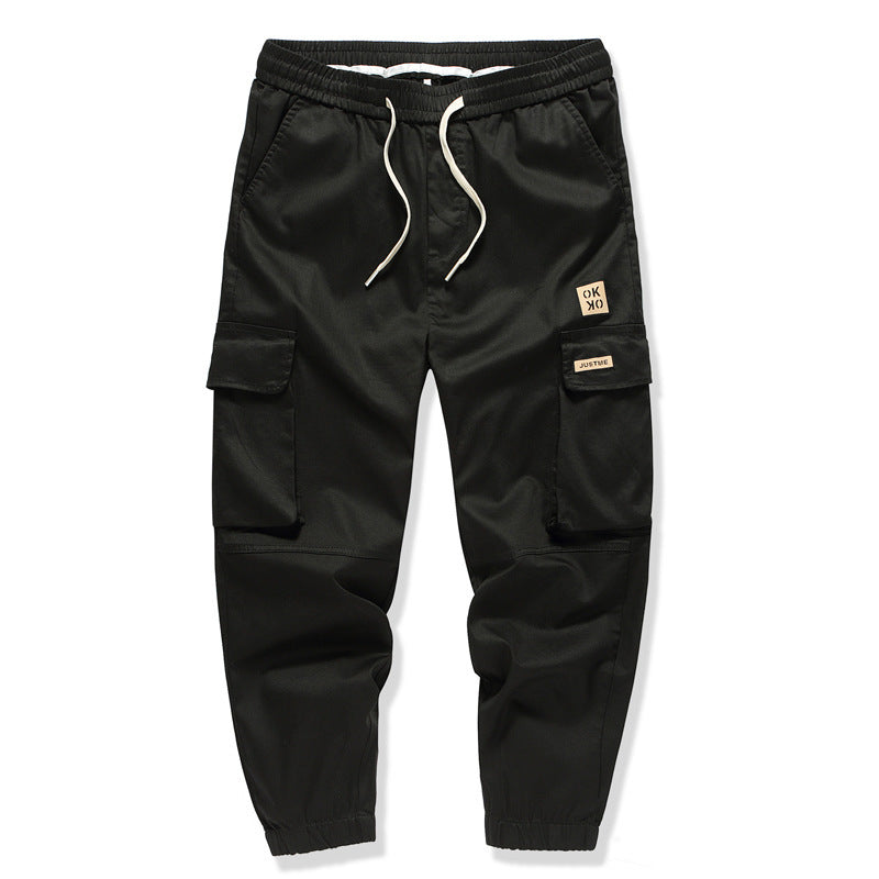Men’s Fashionable Casual Multi-Bag Utility Pants
