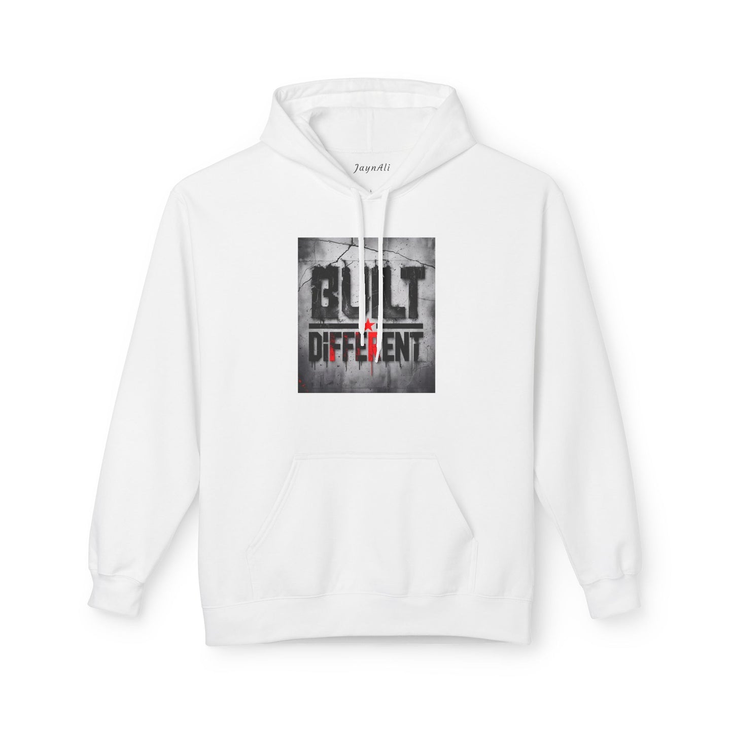 Built Different Midweight Soft style Fleece Hoodie, Unisex Comfort, Casual Wear for All Occasions