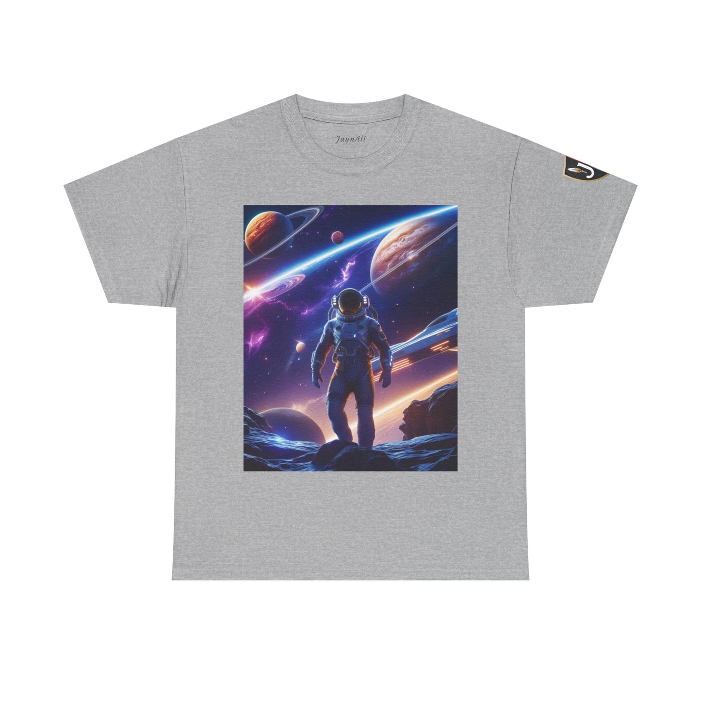 Space Scene Unisex Heavy Cotton Tee