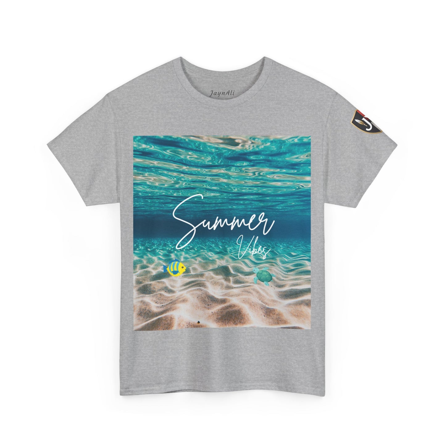 Summer Vibe Graphic Tee - Unisex Heavy Cotton Shirt for Him or Her