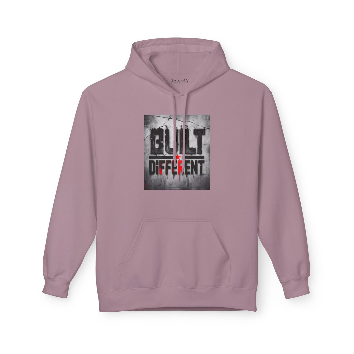 Built Different Midweight Soft style Fleece Hoodie, Unisex Comfort, Casual Wear for All Occasions
