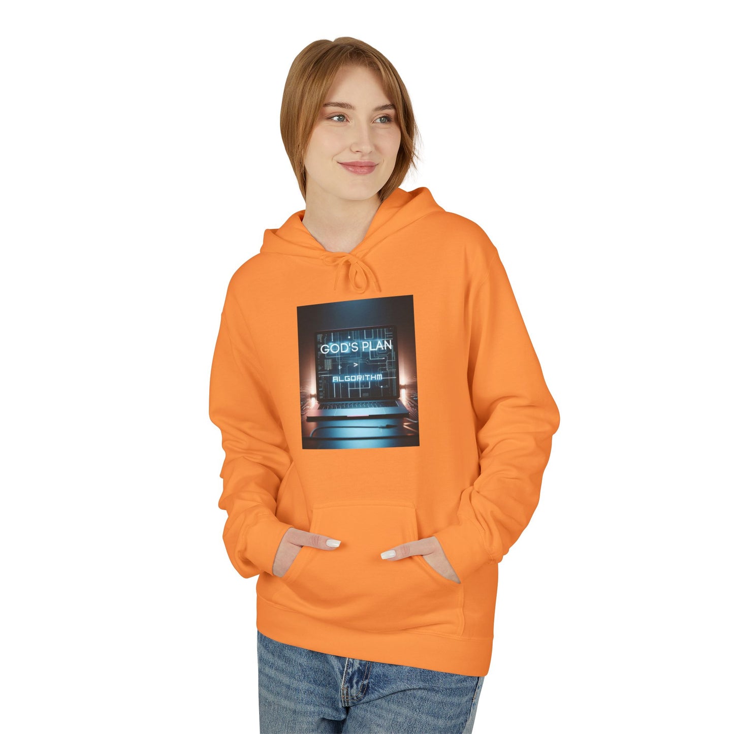 God’s Plan motivational midweight softstyle fleece unisex Hoodie