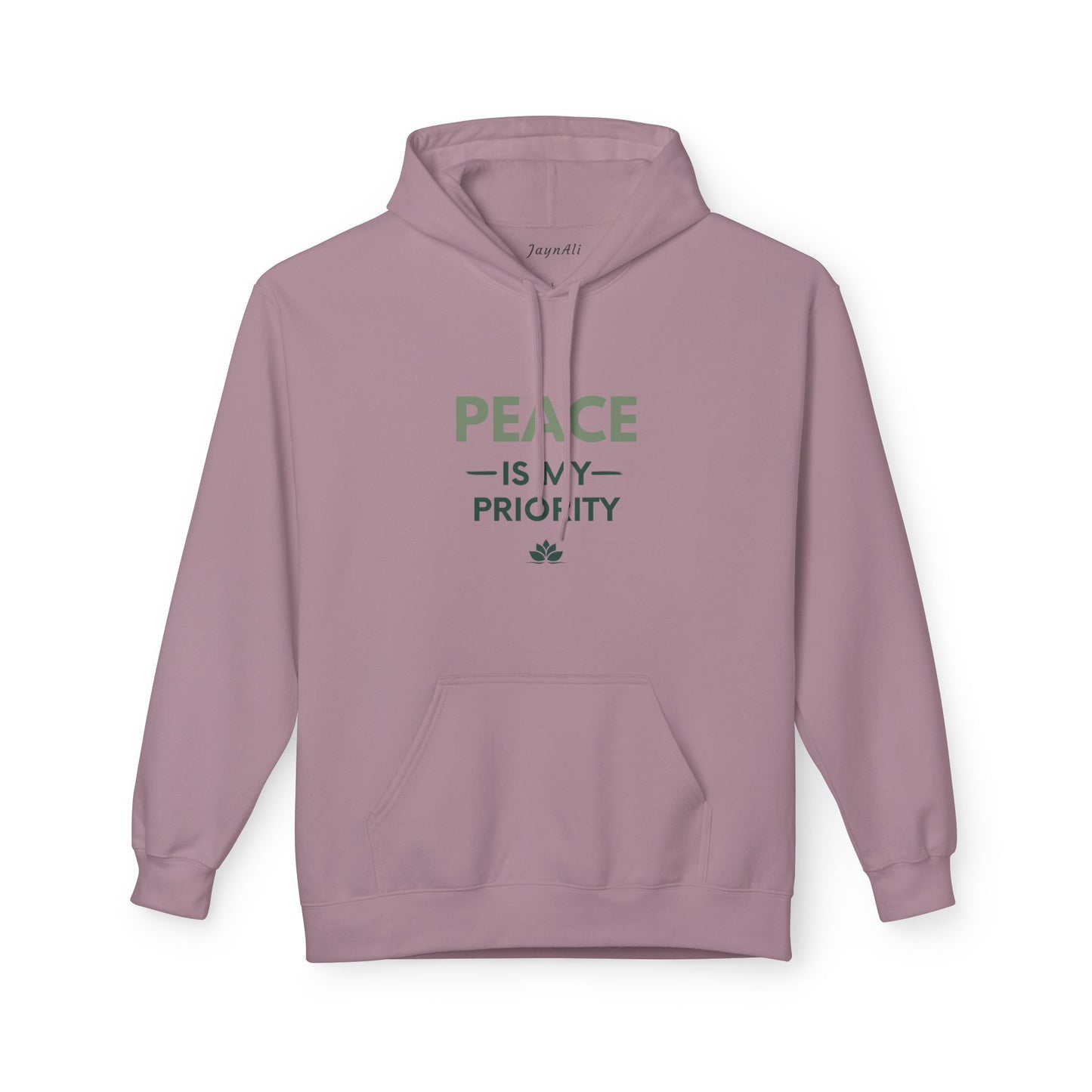 Peace Priority Hoodie - Unisex Fleece Sweatshirt