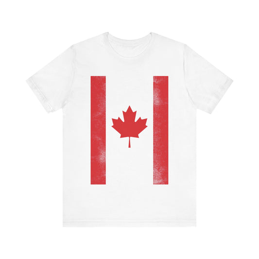 Canada Flag Unisex Jersey Short Sleeve Tee