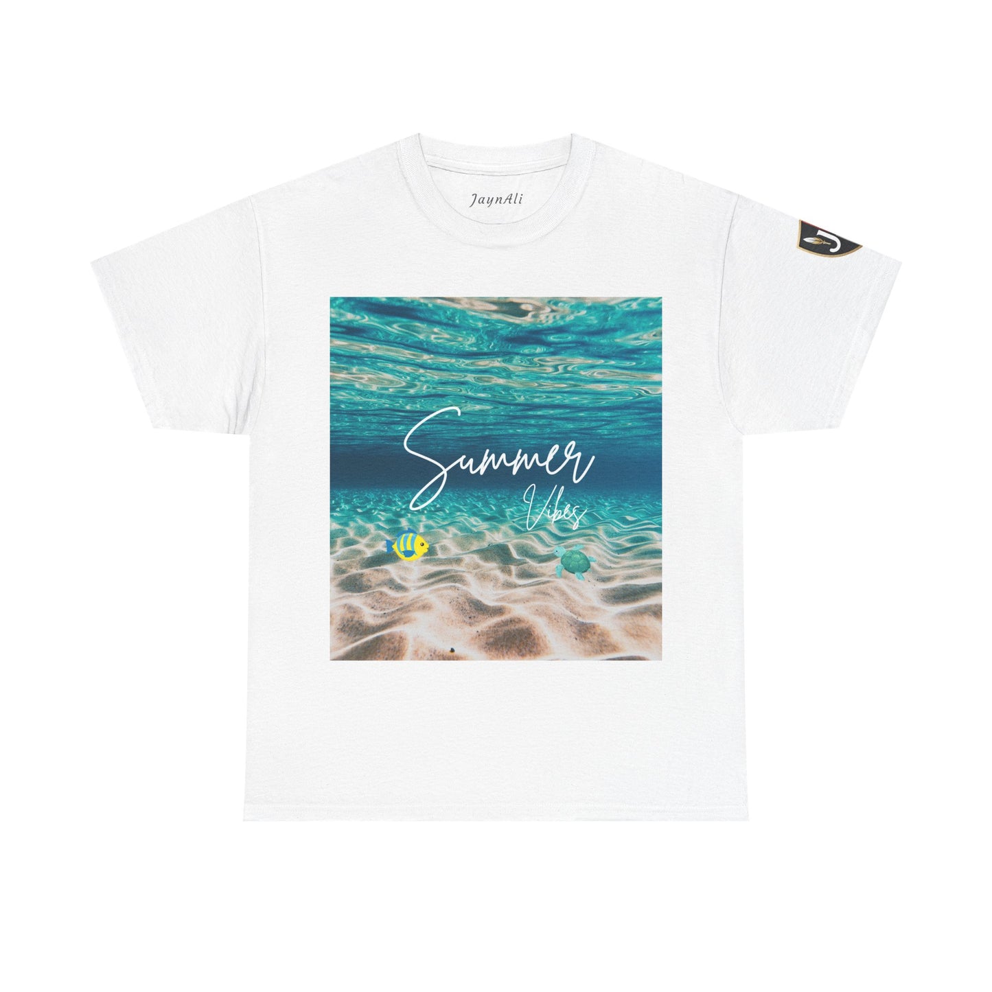 Summer Vibe Graphic Tee - Unisex Heavy Cotton Shirt for Him or Her