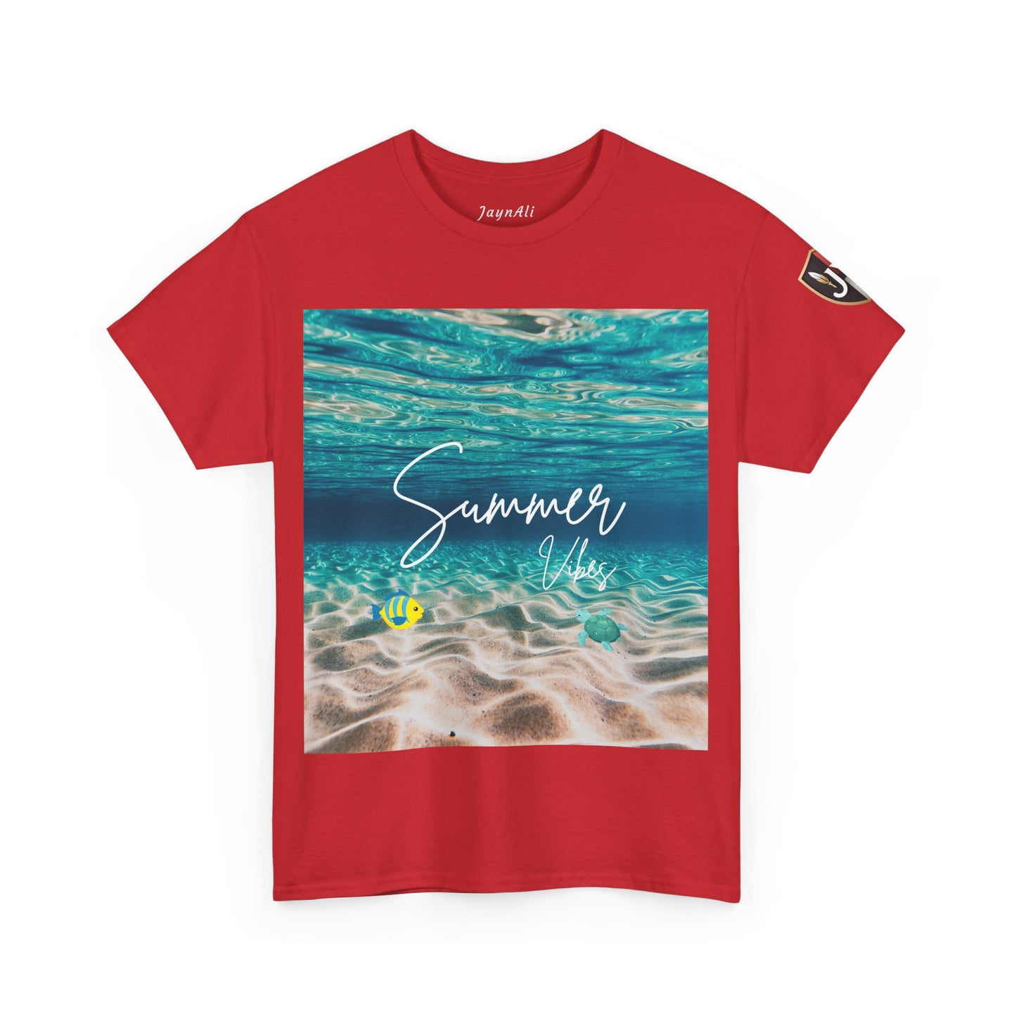 Summer Vibe Graphic Tee - Unisex Heavy Cotton Shirt for Him or Her