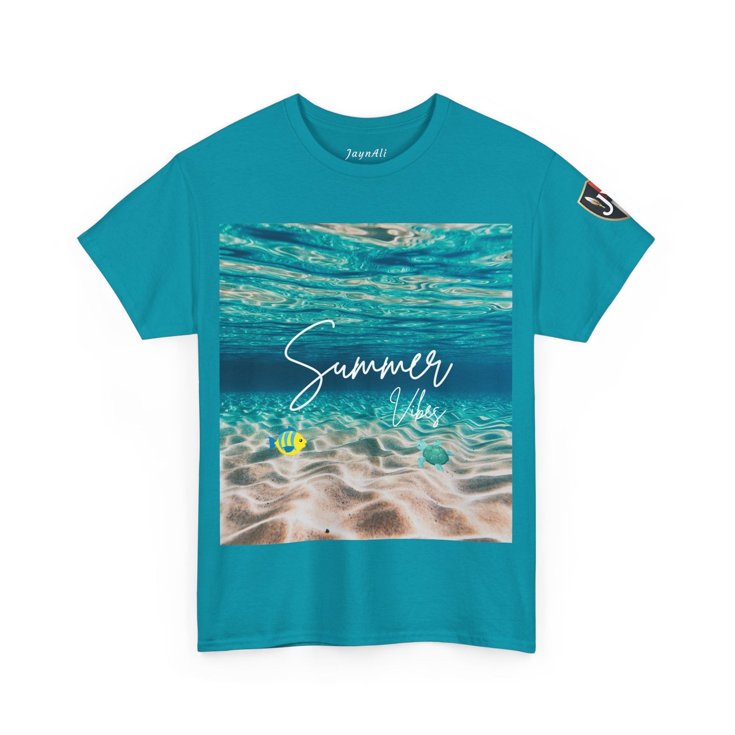 Summer Vibe Graphic Tee - Unisex Heavy Cotton Shirt for Him or Her