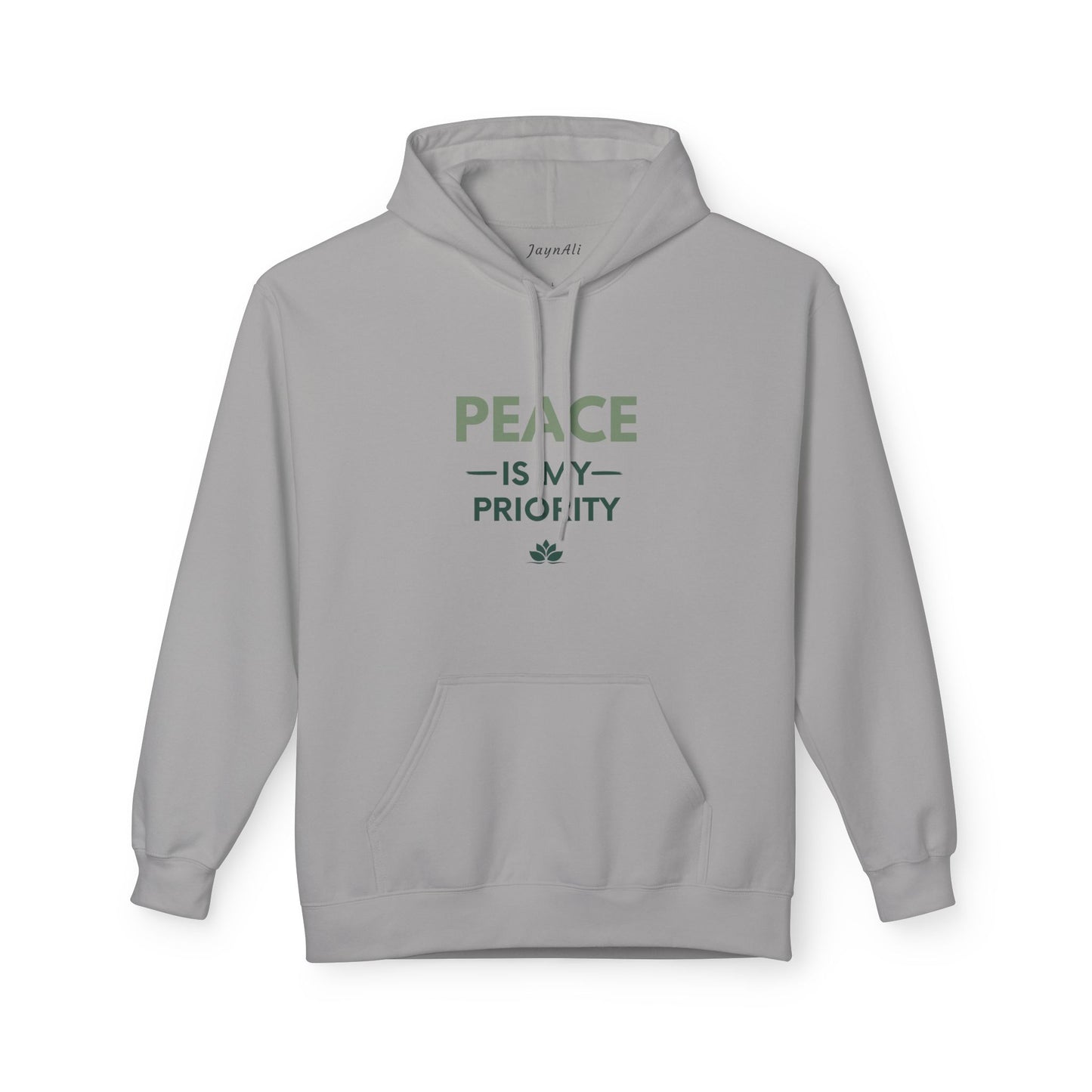Peace Priority Hoodie - Unisex Fleece Sweatshirt