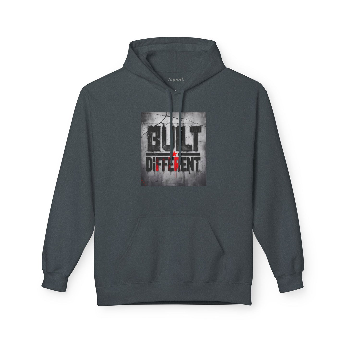 Built Different Midweight Soft style Fleece Hoodie, Unisex Comfort, Casual Wear for All Occasions