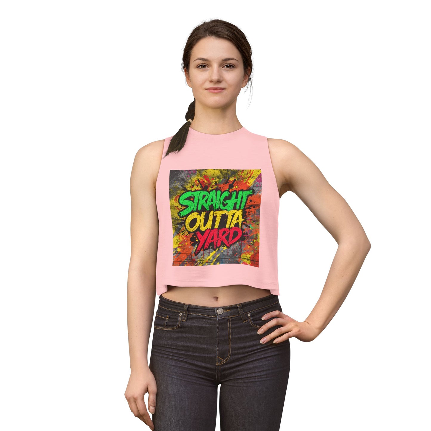 Straight Outta Yard Crop Top
