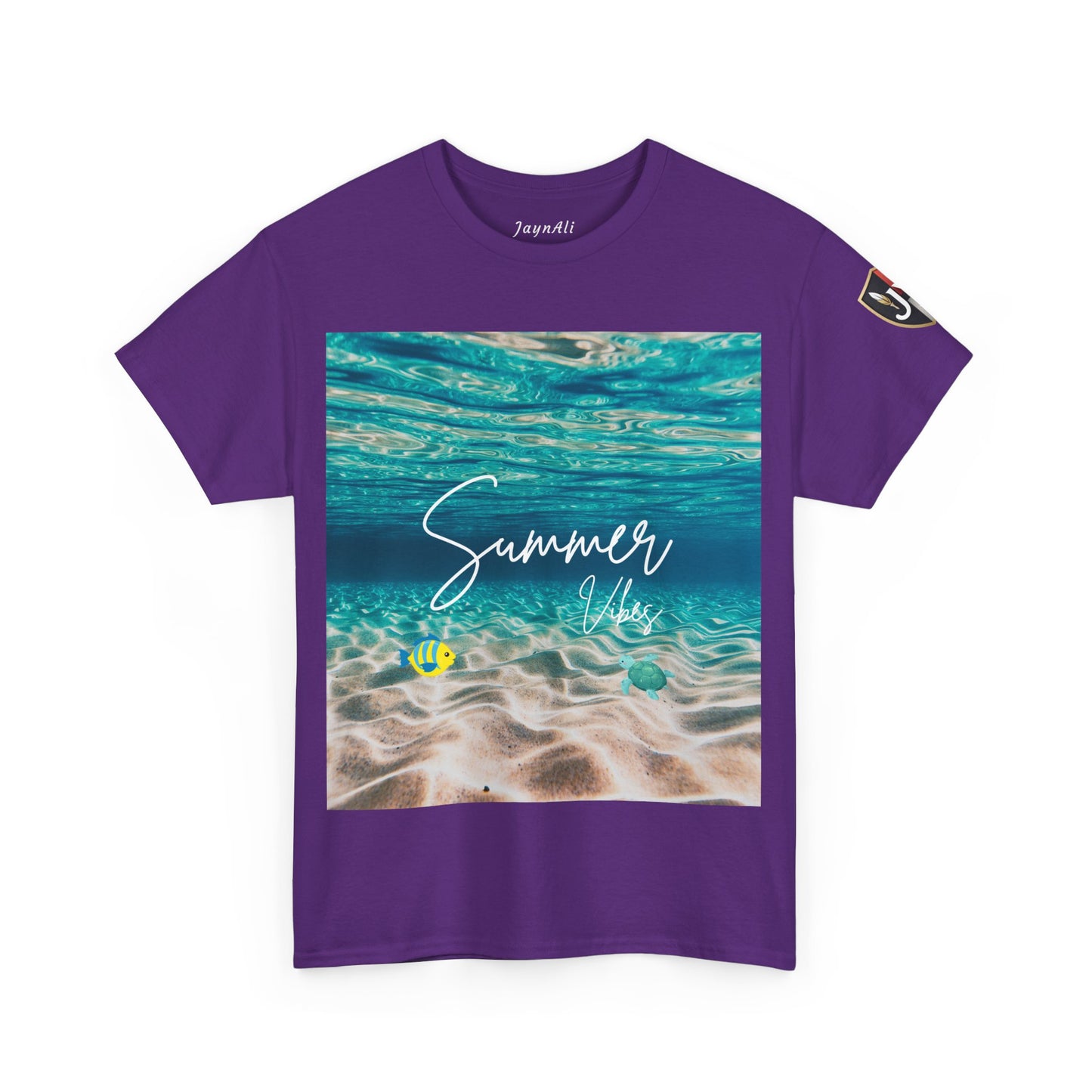 Summer Vibe Graphic Tee - Unisex Heavy Cotton Shirt for Him or Her