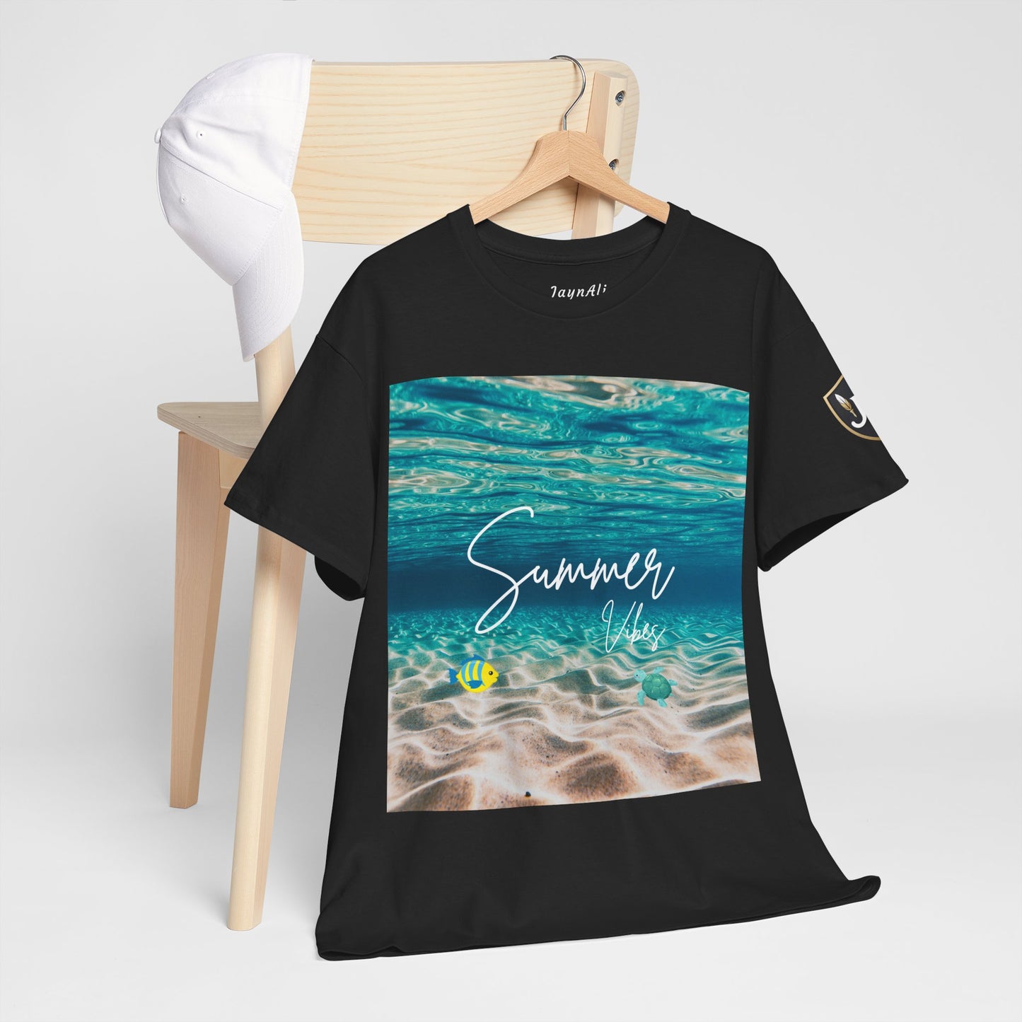 Summer Vibe Graphic Tee - Unisex Heavy Cotton Shirt for Him or Her