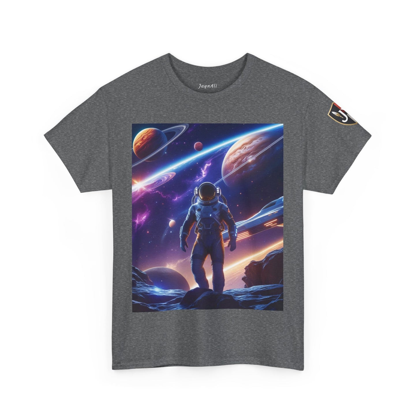 Space Scene Unisex Heavy Cotton Tee