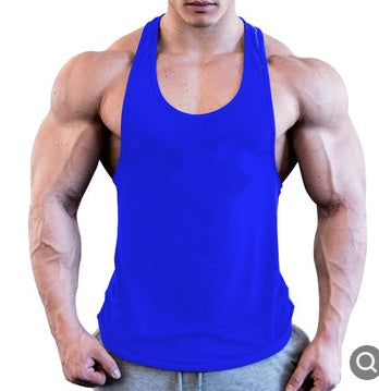 Men’s Muscle Sleeveless Gym Tank Top – Workout, Bodybuilding & Fitness Vest