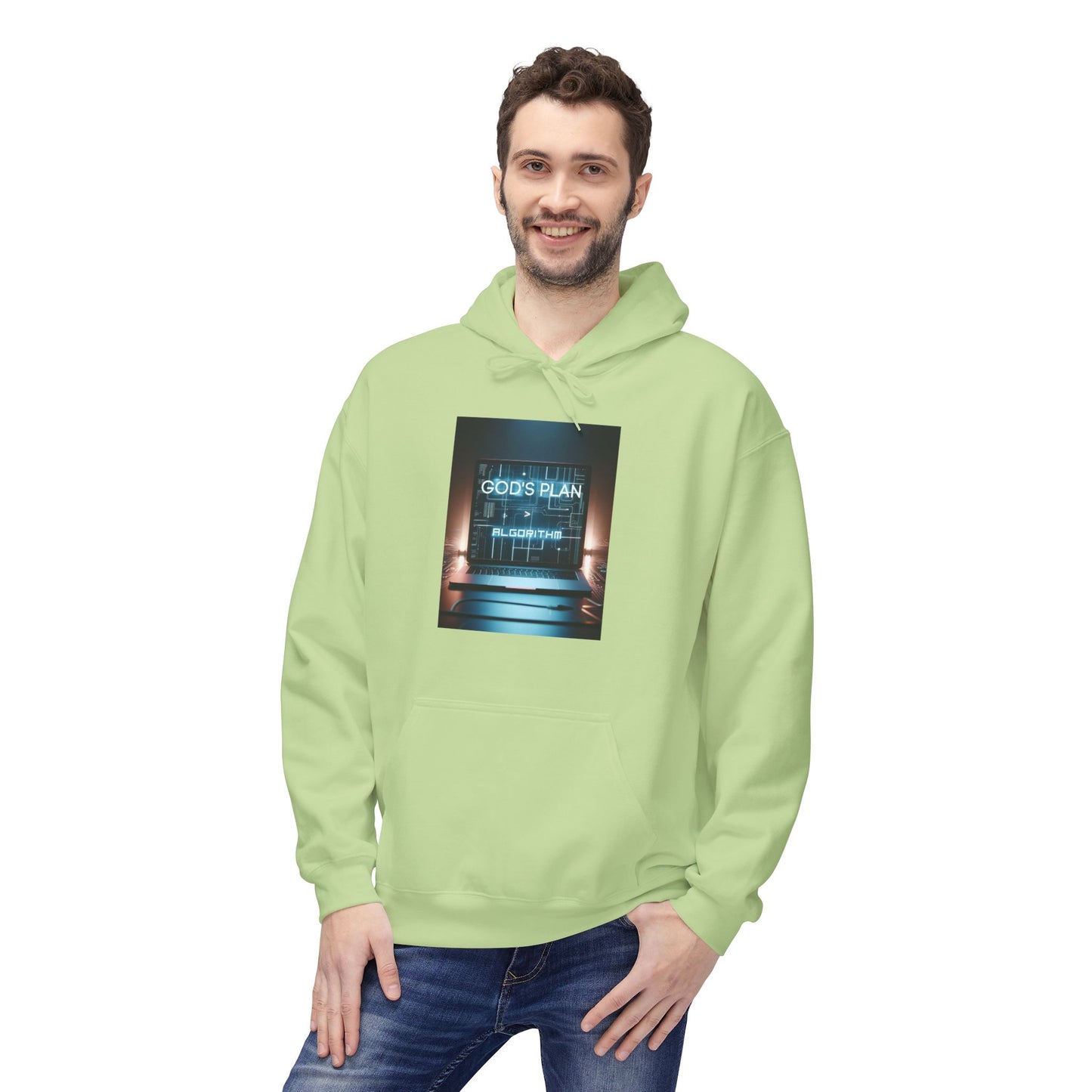 God’s Plan motivational midweight softstyle fleece unisex Hoodie