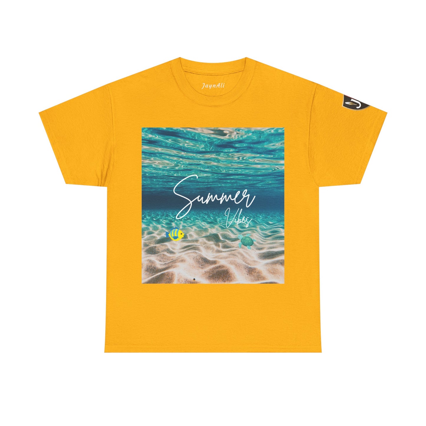 Summer Vibe Graphic Tee - Unisex Heavy Cotton Shirt for Him or Her