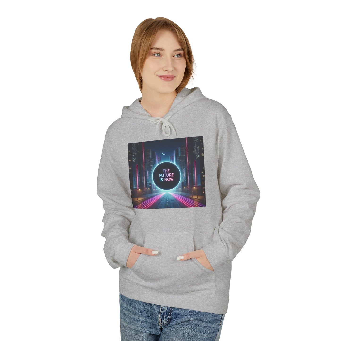 The Future Is Now Unisex Softstyle Hoodie
