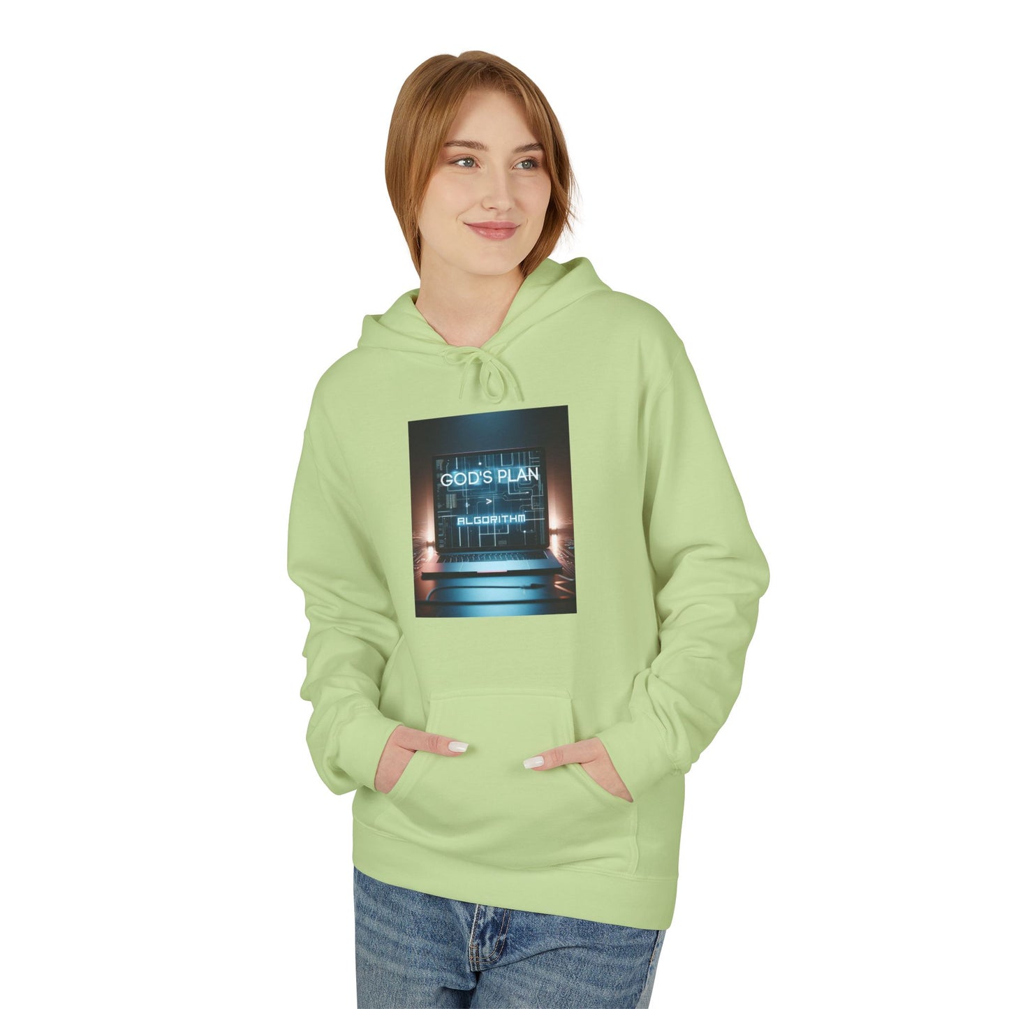 God’s Plan motivational midweight softstyle fleece unisex Hoodie