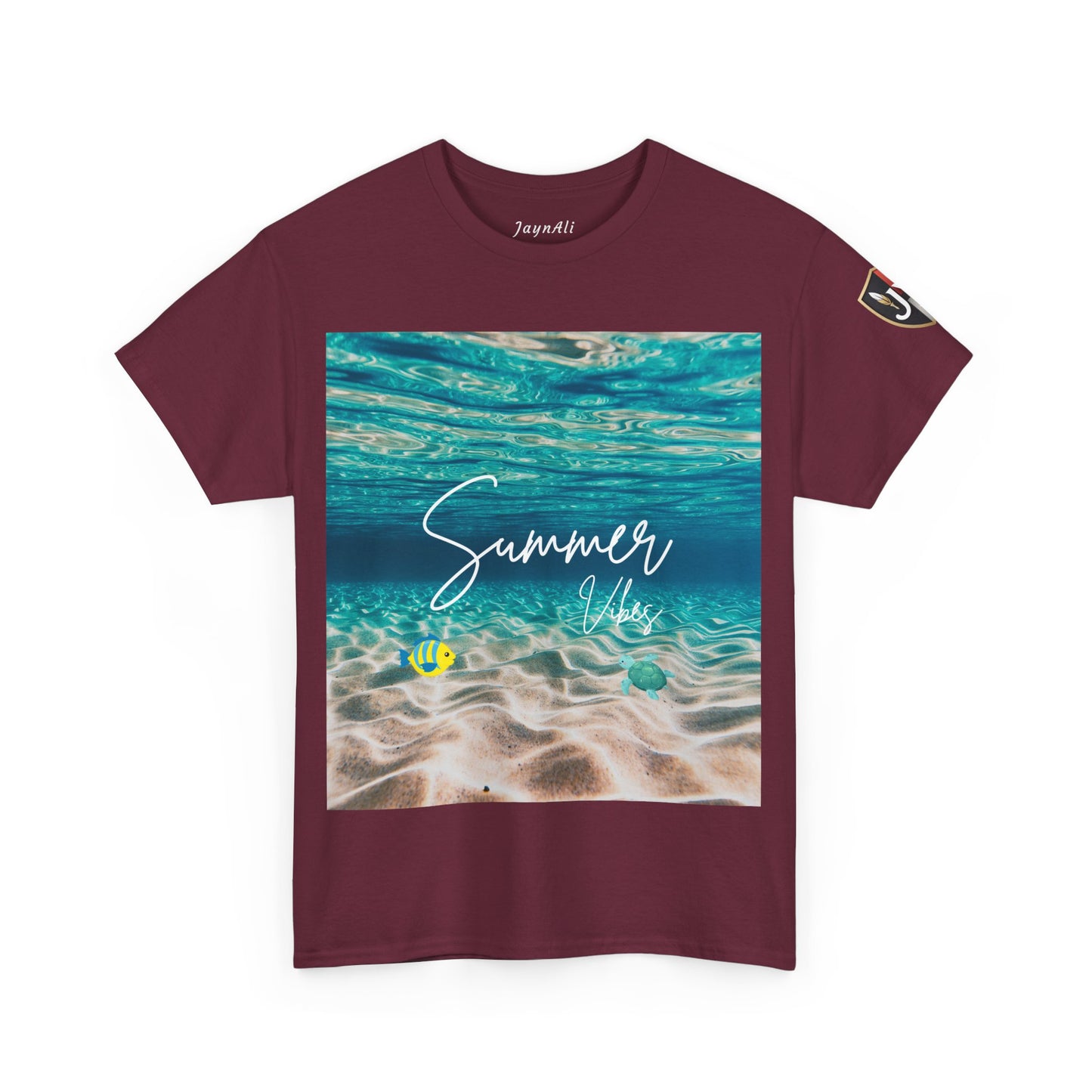Summer Vibe Graphic Tee - Unisex Heavy Cotton Shirt for Him or Her
