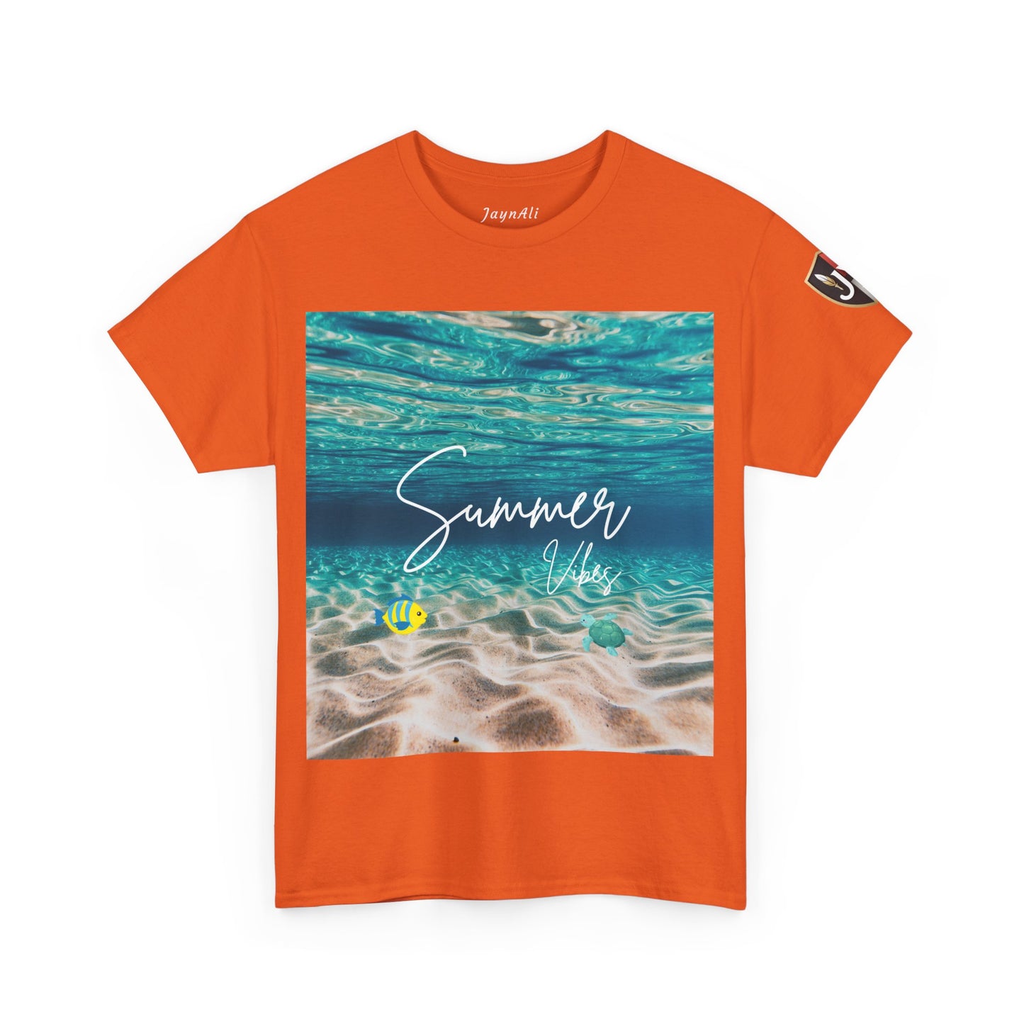 Summer Vibe Graphic Tee - Unisex Heavy Cotton Shirt for Him or Her