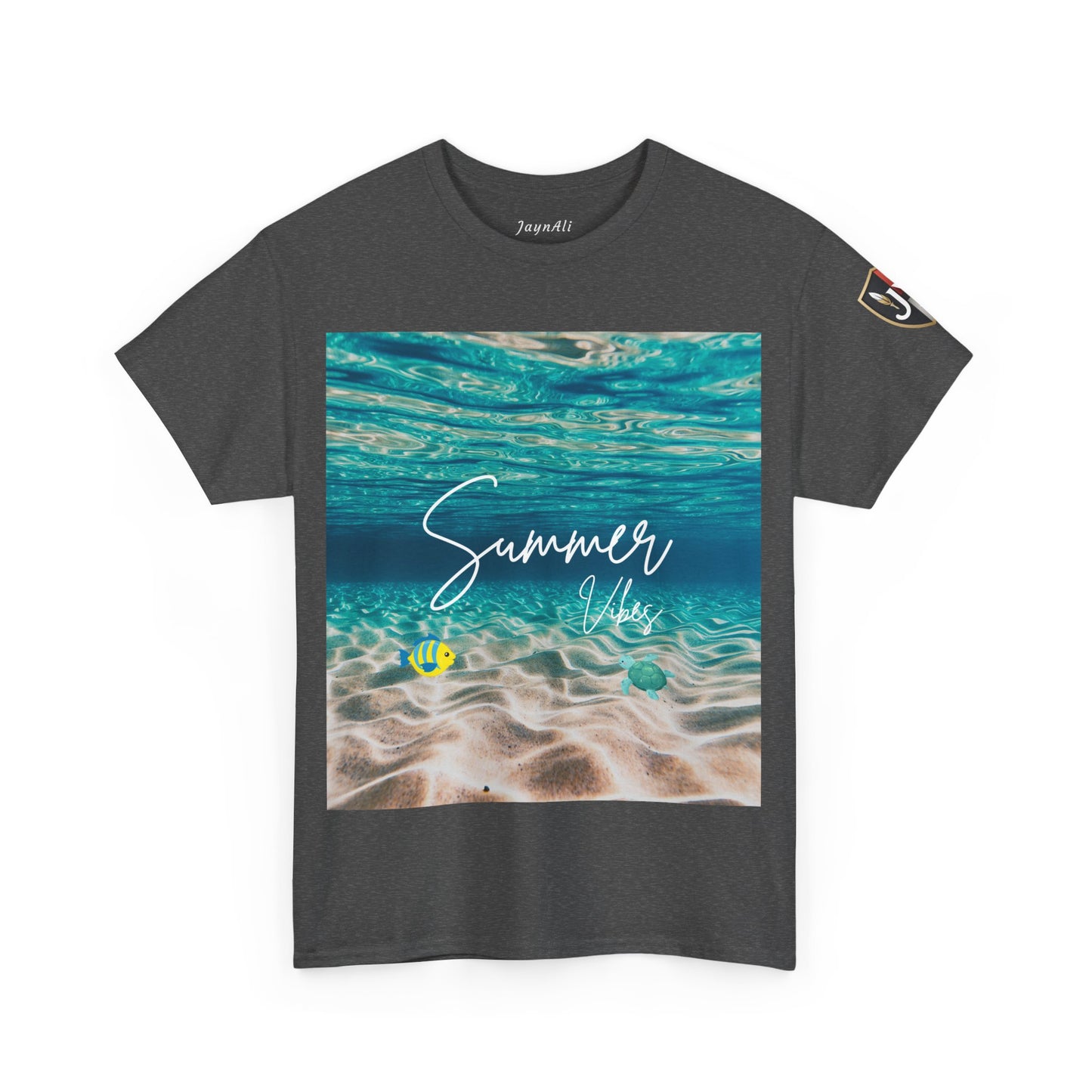 Summer Vibe Graphic Tee - Unisex Heavy Cotton Shirt for Him or Her