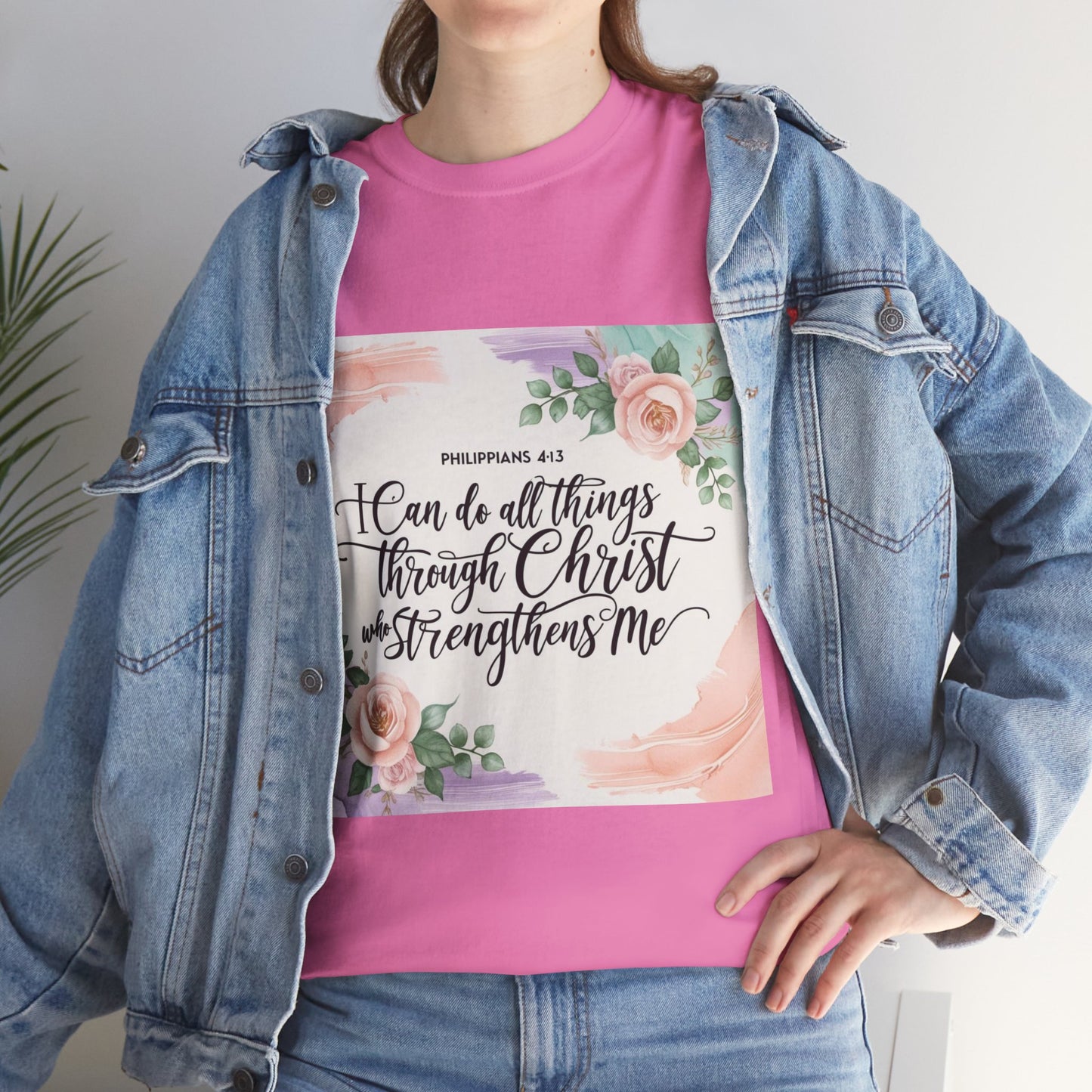 Floral Inspirational Tee