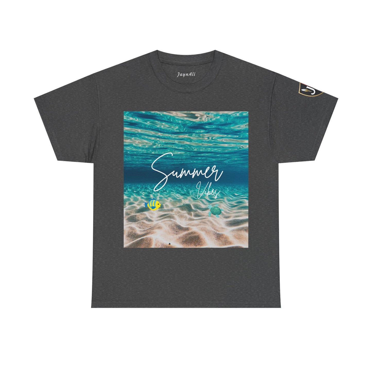 Summer Vibe Graphic Tee - Unisex Heavy Cotton Shirt for Him or Her