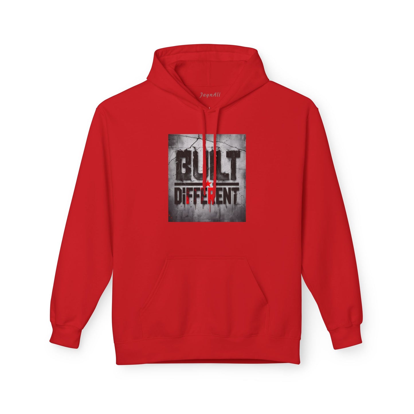 Built Different Midweight Soft style Fleece Hoodie, Unisex Comfort, Casual Wear for All Occasions