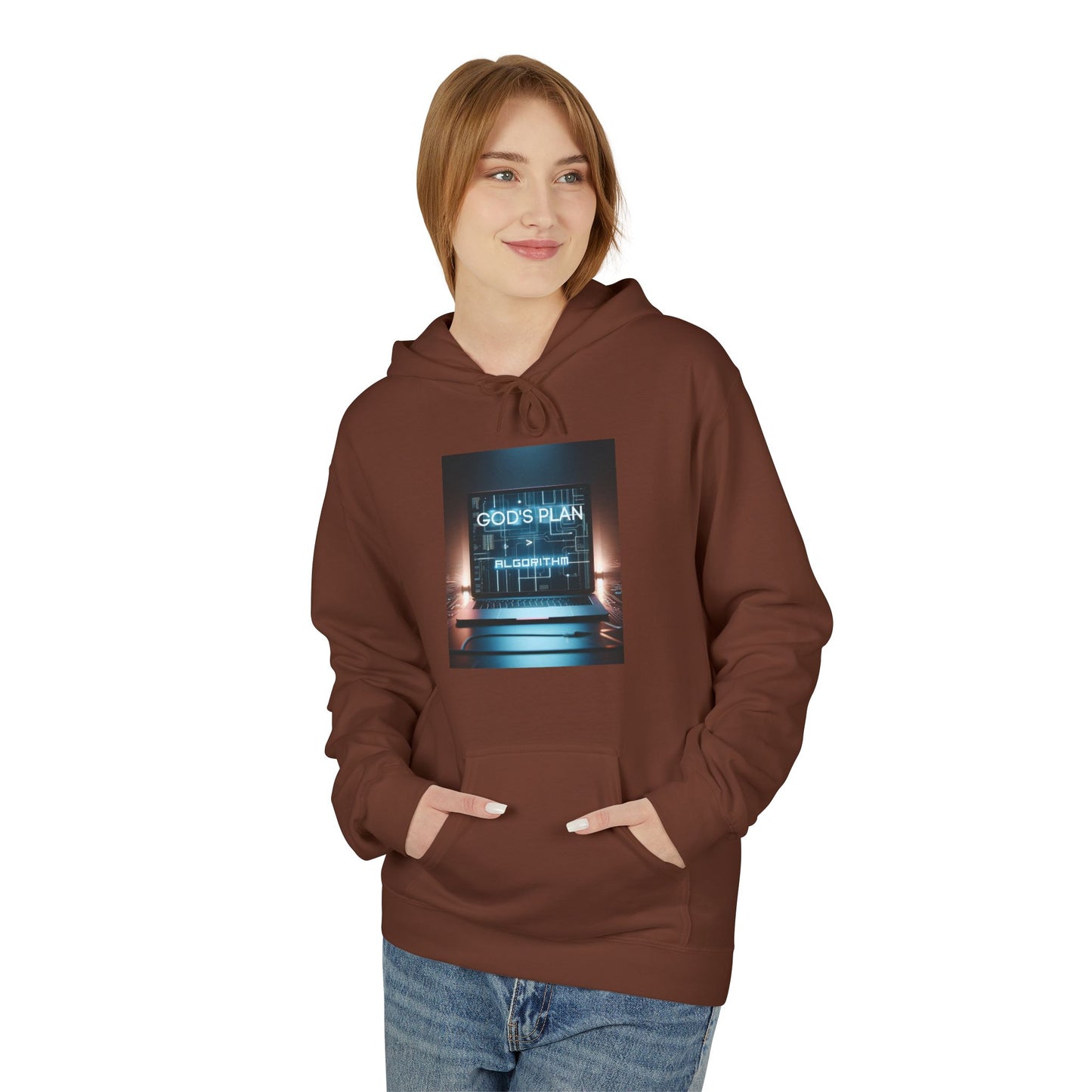 God’s Plan motivational midweight softstyle fleece unisex Hoodie