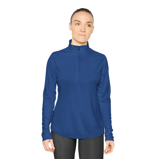 Ladies Quarter-Zip Pullover - "Protected Energy"