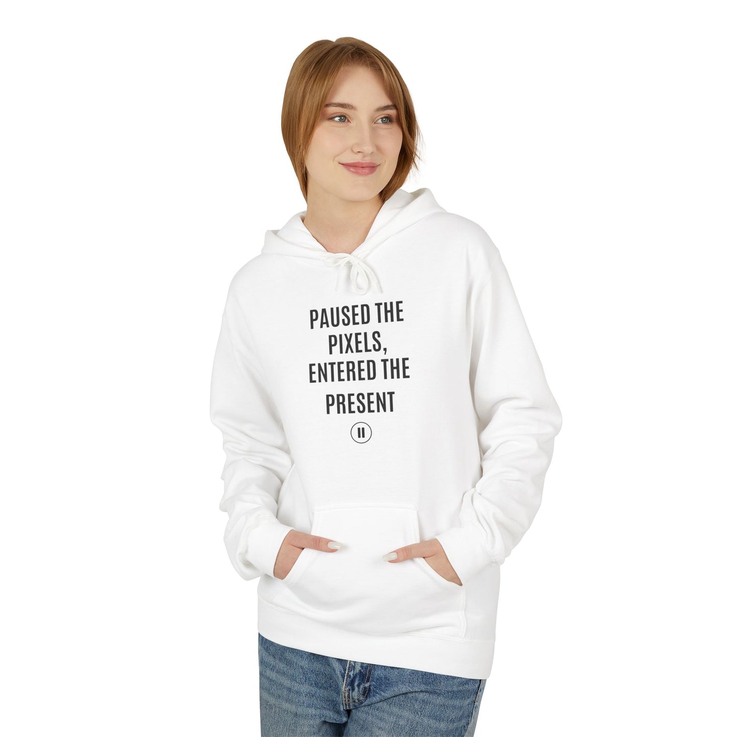 Hoodie - Paused the Pixels - Gift for Tech Lovers