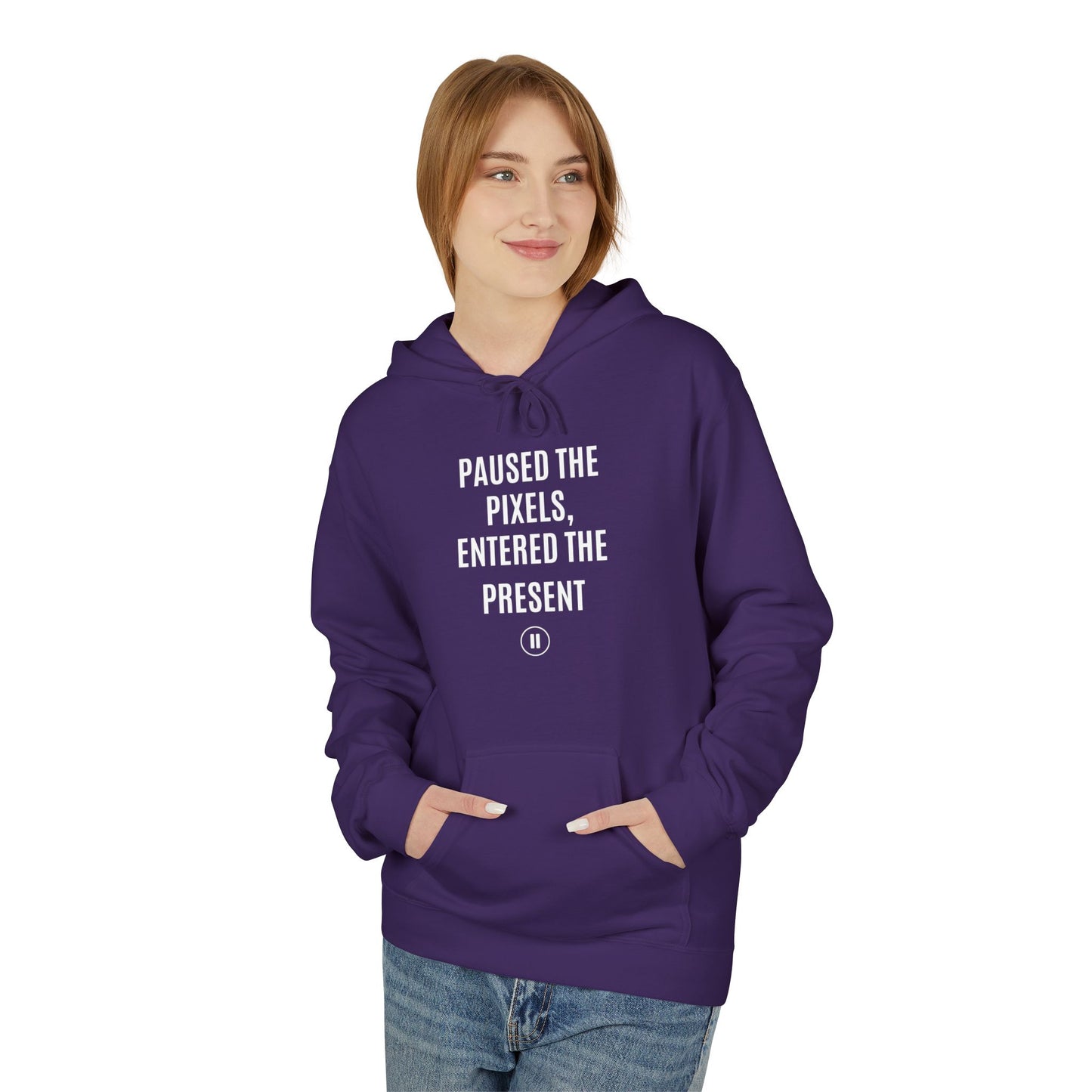 Hoodie - Paused the Pixels - Gift for Tech Lovers
