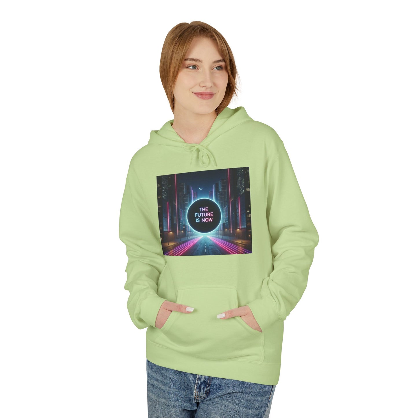 The Future Is Now Unisex Softstyle Hoodie