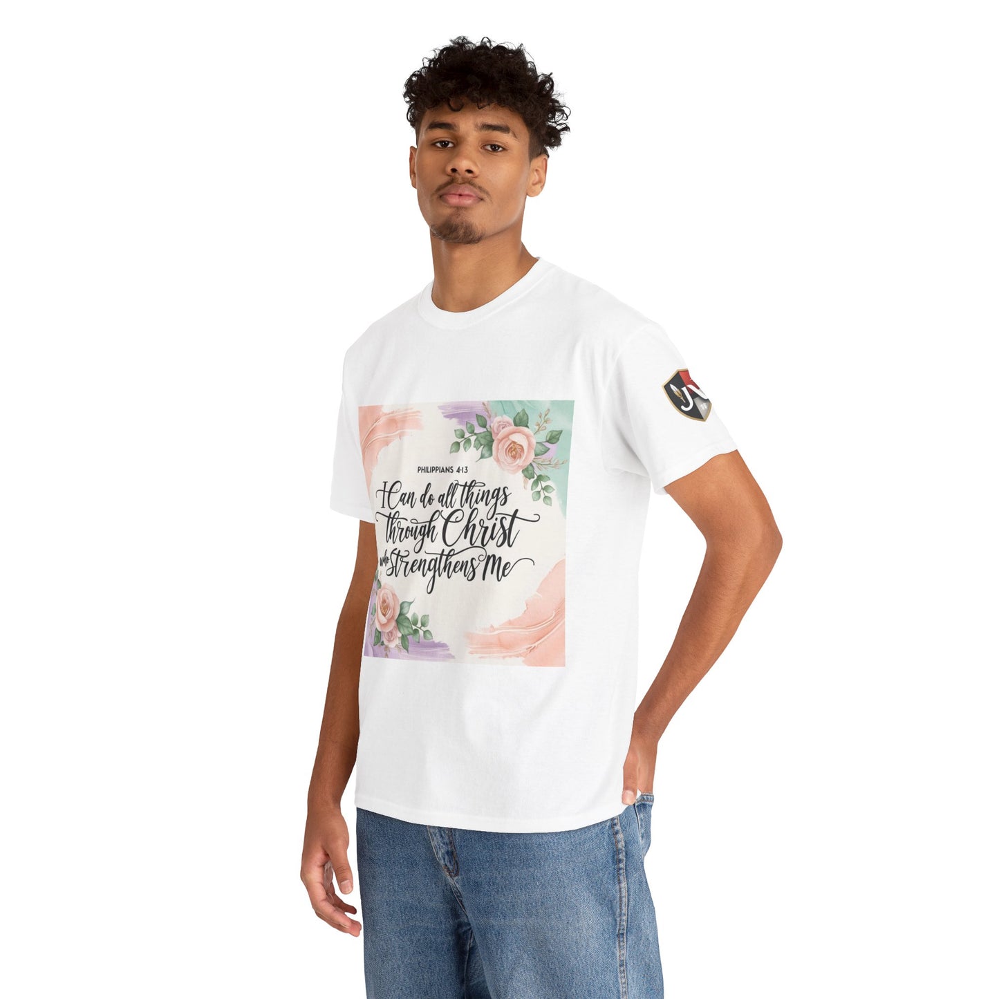 Floral Inspirational Tee