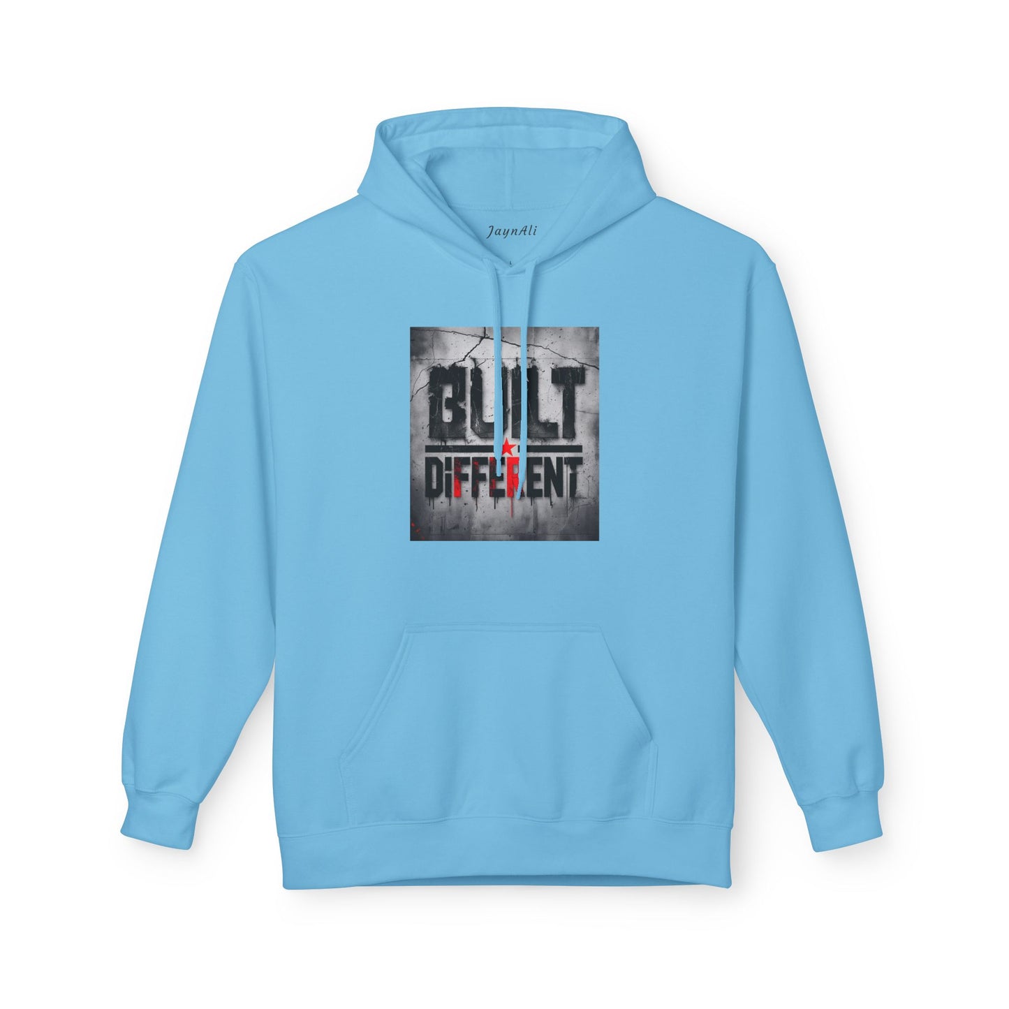 Built Different Midweight Soft style Fleece Hoodie, Unisex Comfort, Casual Wear for All Occasions