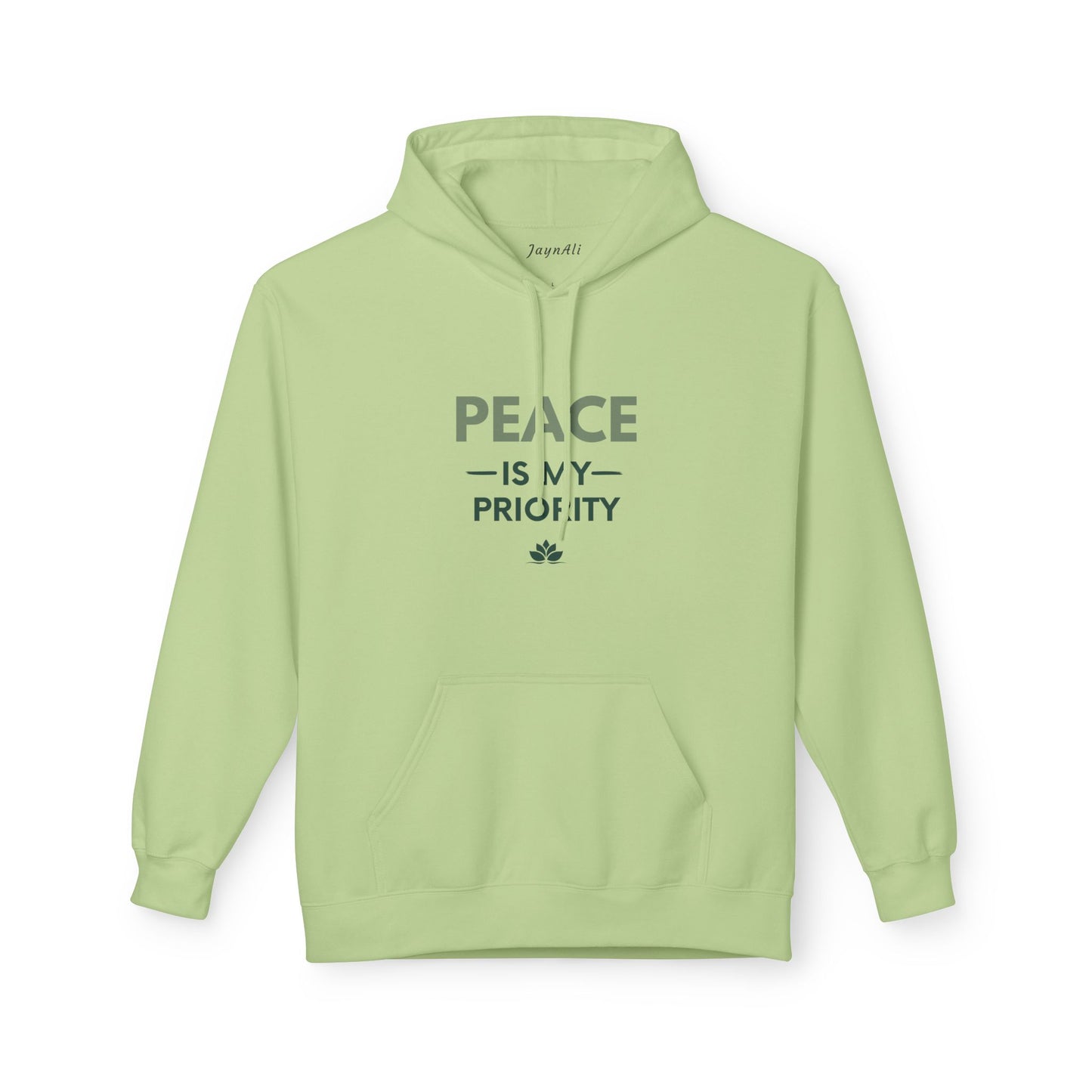 Peace Priority Hoodie - Unisex Fleece Sweatshirt