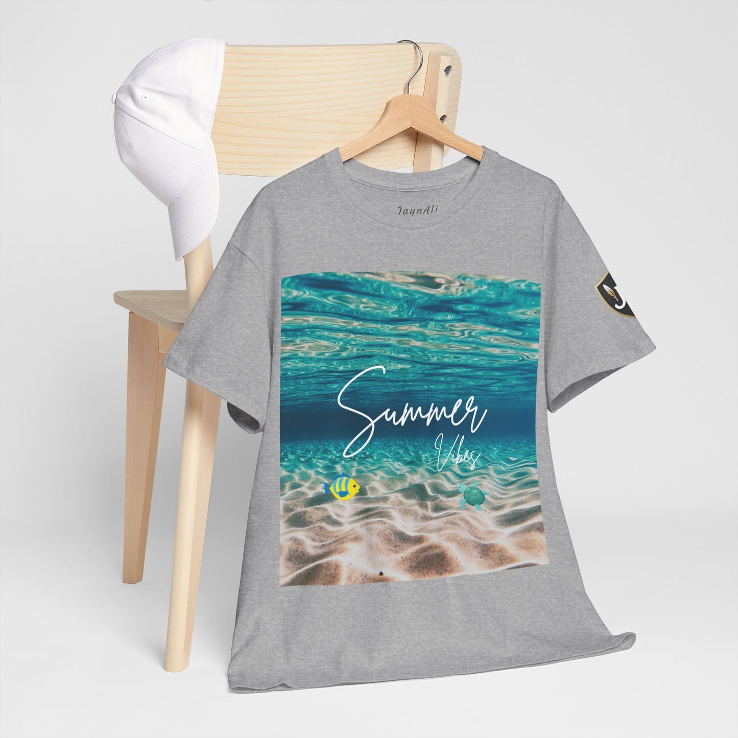 Summer Vibe Graphic Tee - Unisex Heavy Cotton Shirt for Him or Her