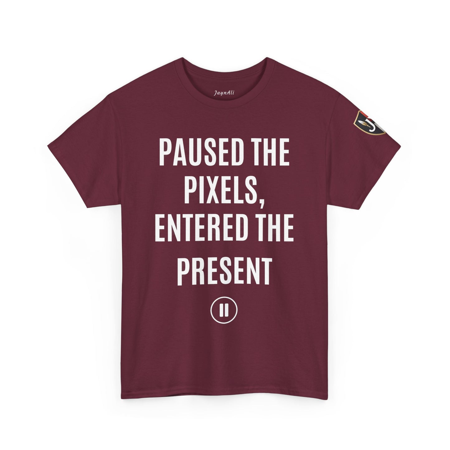 Paused the Pixels Unisex Tee - Gift for Tech Lovers