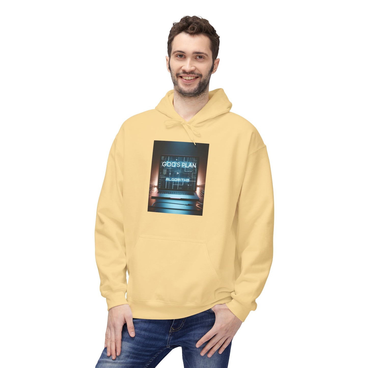 God’s Plan motivational midweight softstyle fleece unisex Hoodie