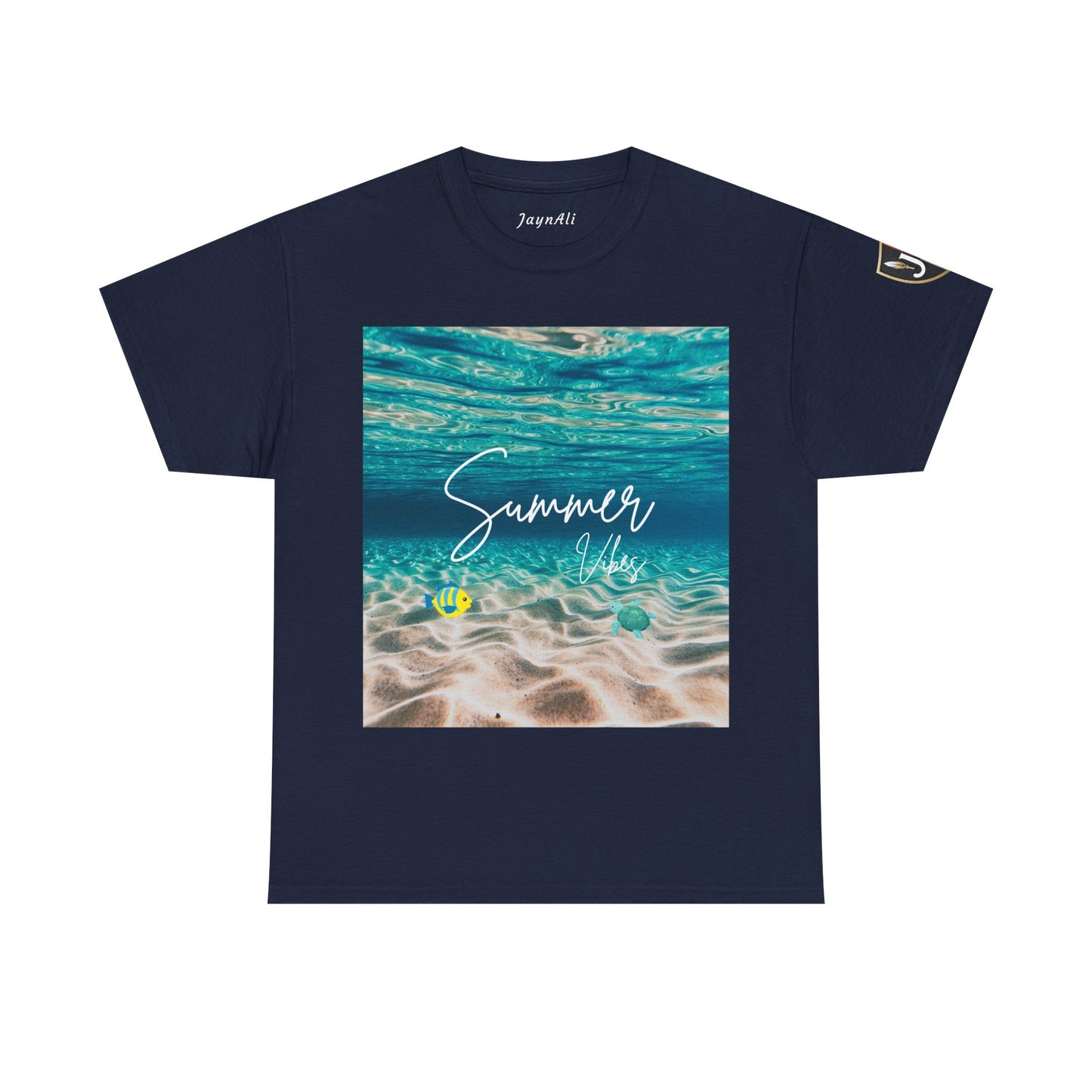 Summer Vibe Graphic Tee - Unisex Heavy Cotton Shirt for Him or Her