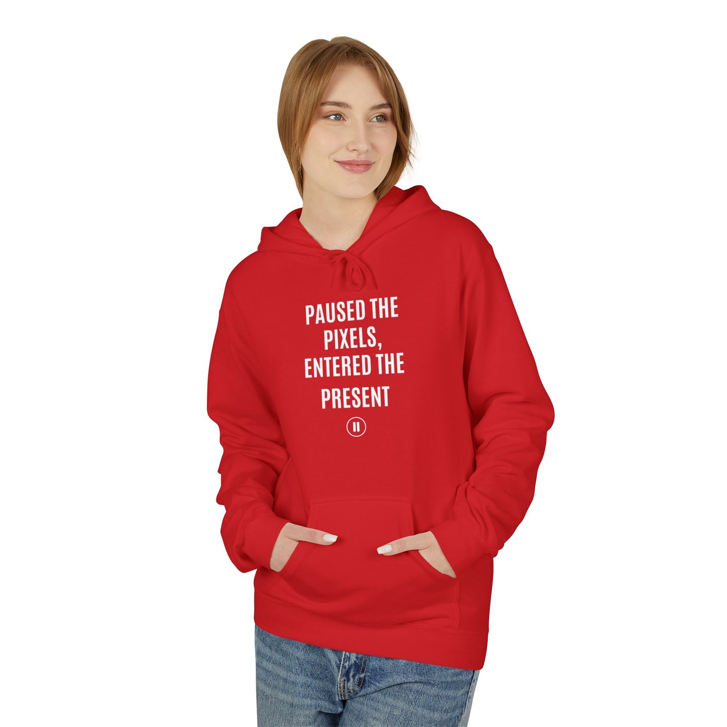 Hoodie - Paused the Pixels - Gift for Tech Lovers