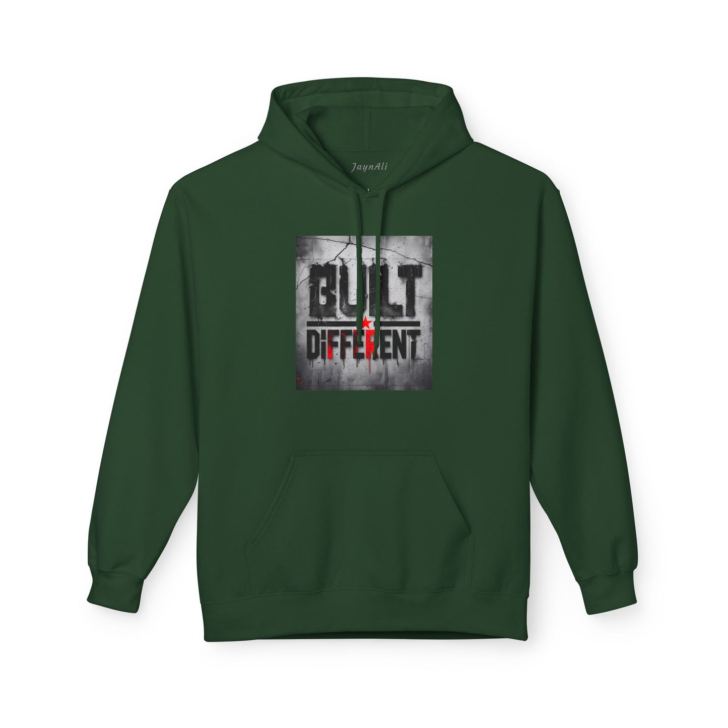 Built Different Midweight Soft style Fleece Hoodie, Unisex Comfort, Casual Wear for All Occasions
