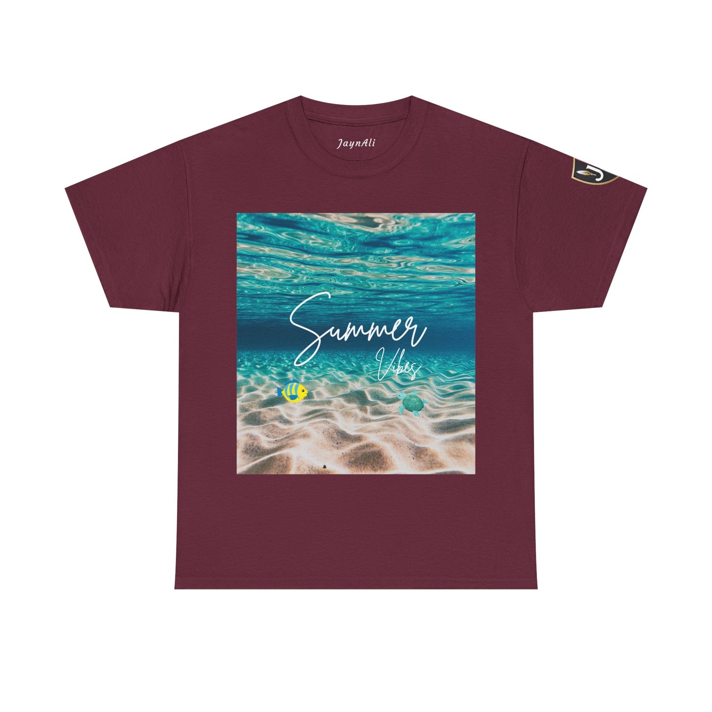 Summer Vibe Graphic Tee - Unisex Heavy Cotton Shirt for Him or Her
