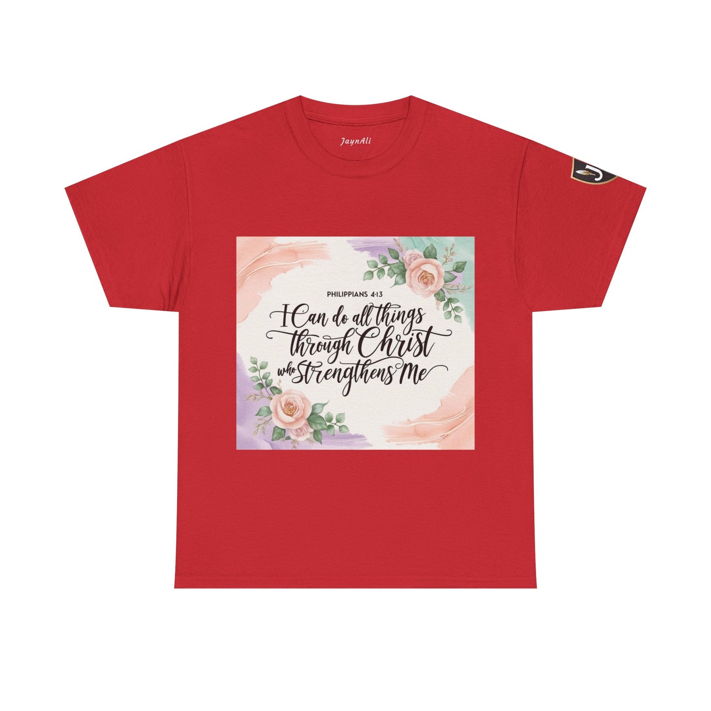 Floral Inspirational Tee
