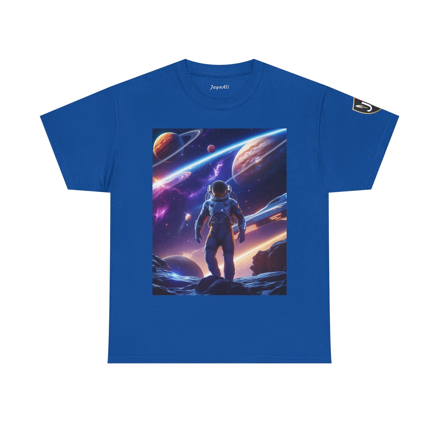 Space Scene Unisex Heavy Cotton Tee