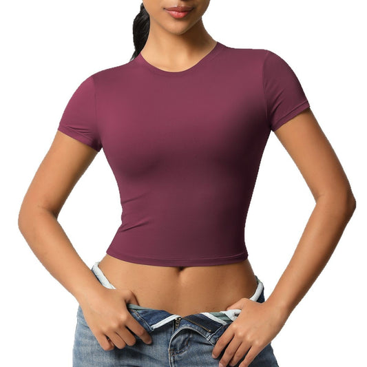 Crewneck Cropped T-Shirt