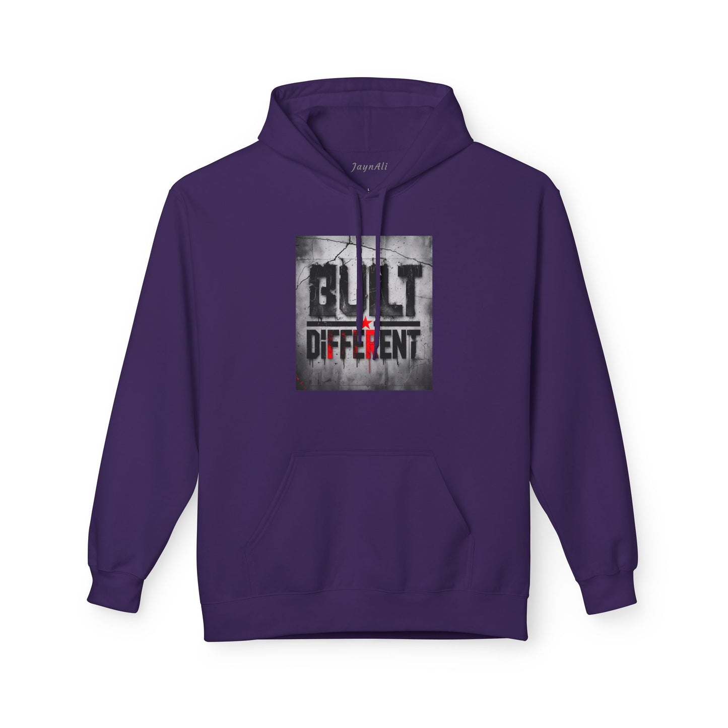 Built Different Midweight Soft style Fleece Hoodie, Unisex Comfort, Casual Wear for All Occasions