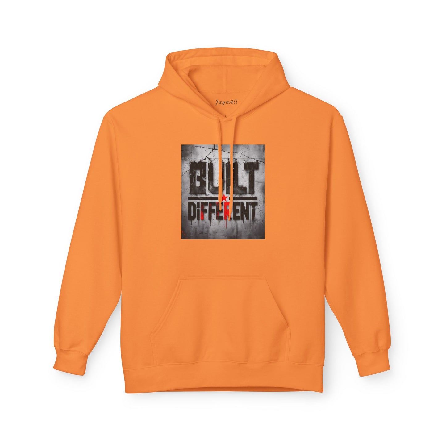 Built Different Midweight Soft style Fleece Hoodie, Unisex Comfort, Casual Wear for All Occasions
