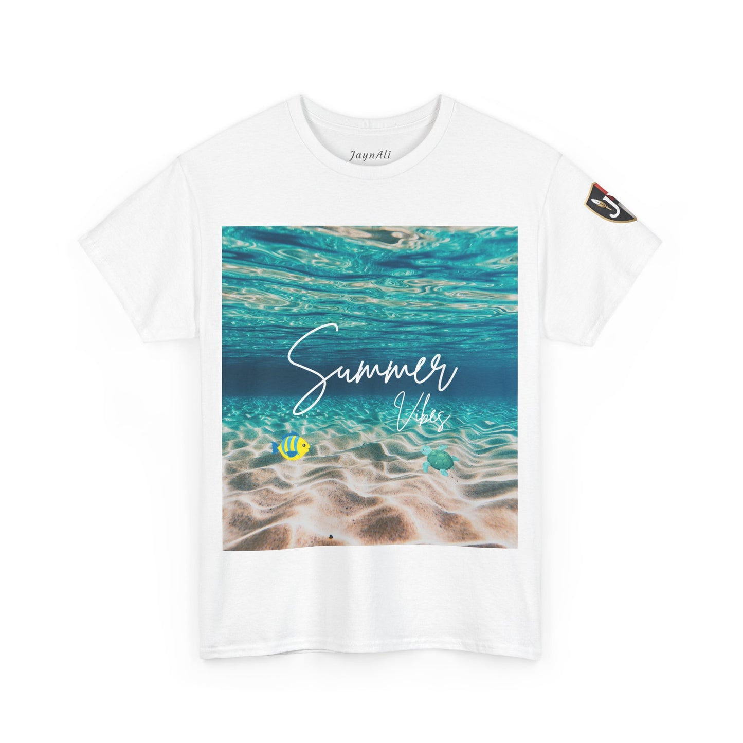 Summer Vibe Graphic Tee - Unisex Heavy Cotton Shirt for Him or Her